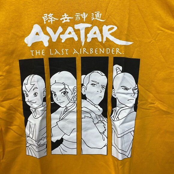 Avatar the Last Airbender Ang Katara Sokka Zuko Anime Tee L - Picture 2 of 5